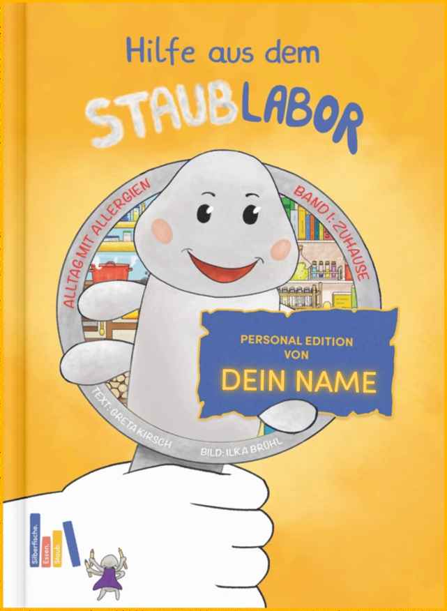 Buch Silberfische-Essen-Staub